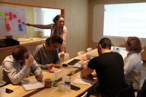 About us meeting with agility methodology